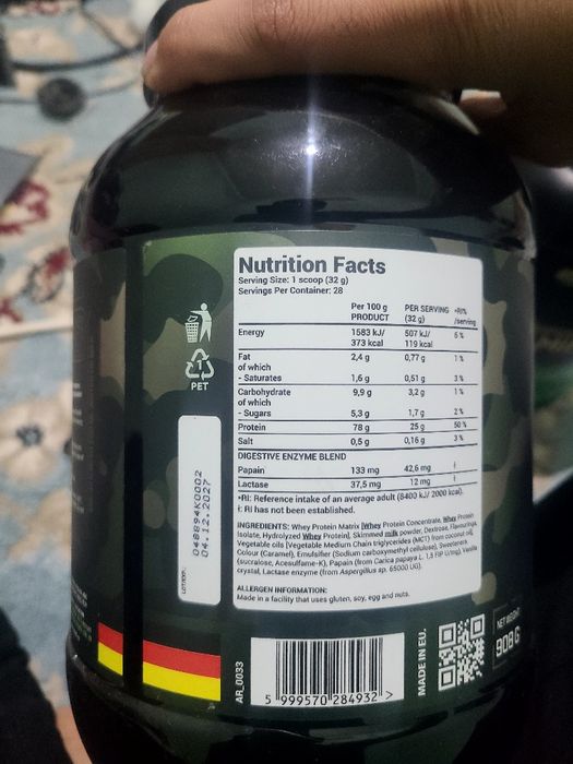 Amno blan whey 900mng