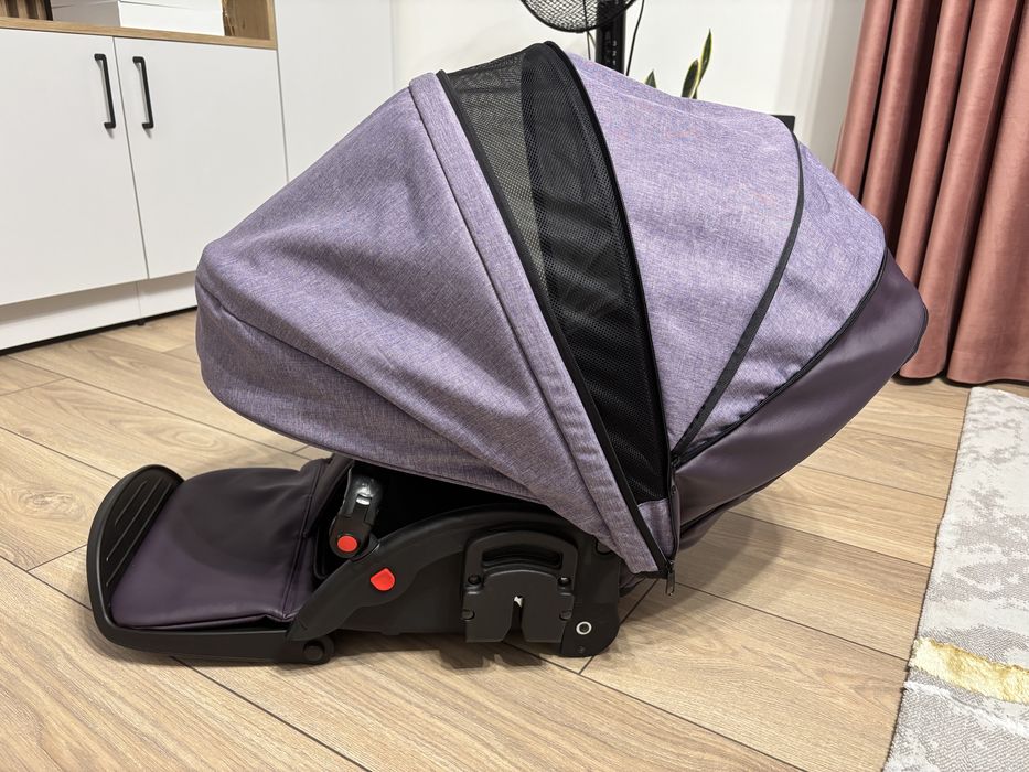 Krausman – Carucior 3 in 1 Prime Mirage Purple – Testat ADAC