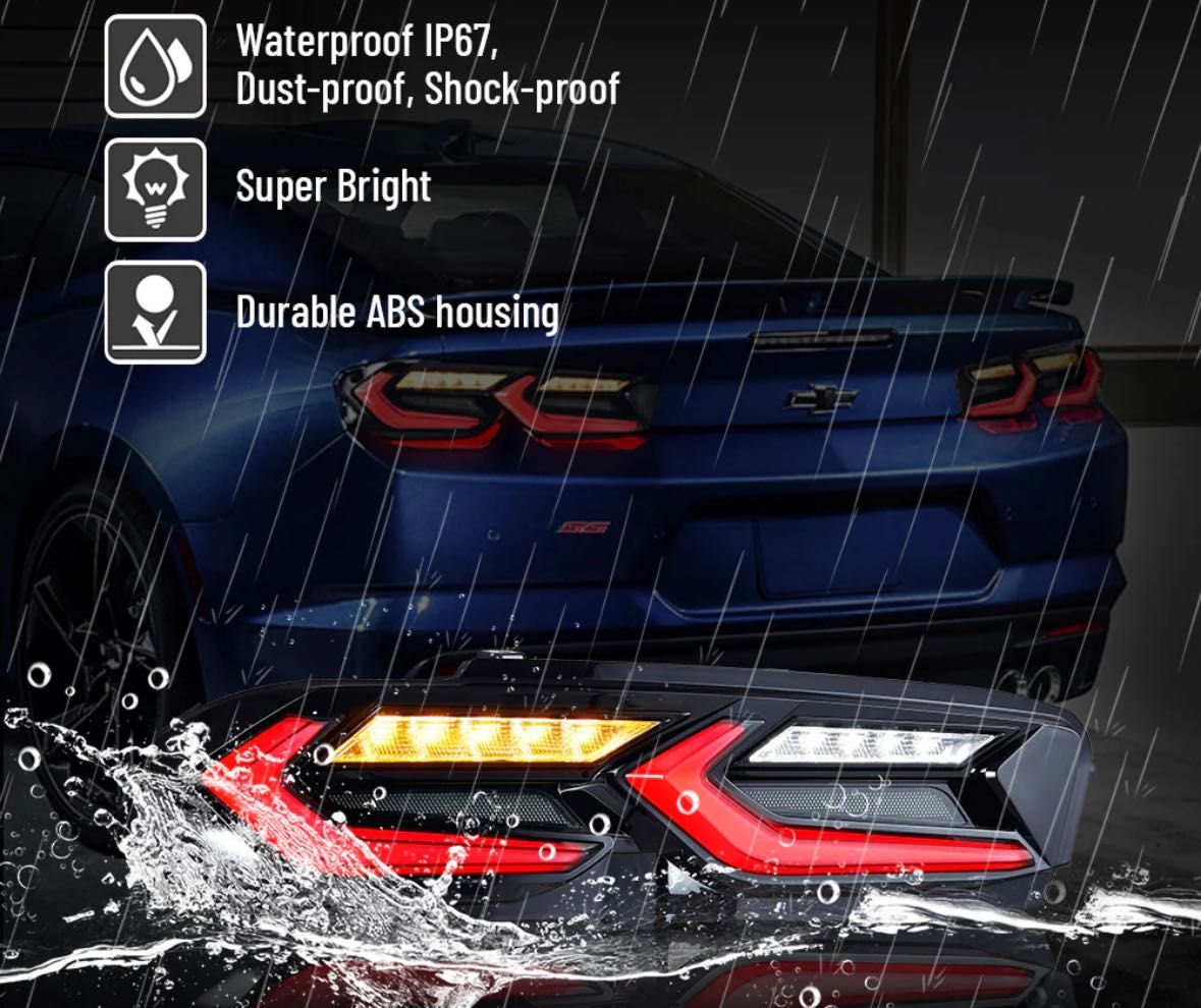 Динамични  стопове  европейски стандарт Chevrolet Camaro 2019+