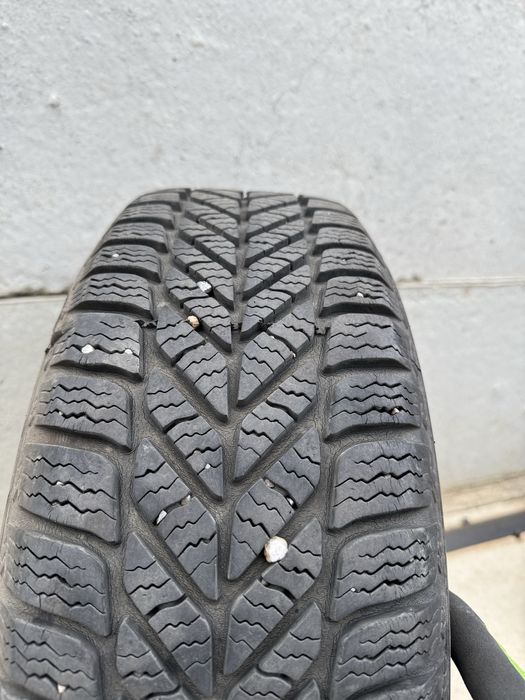 Set 4 cauciucuri iarna 195 65 15 + jante GM