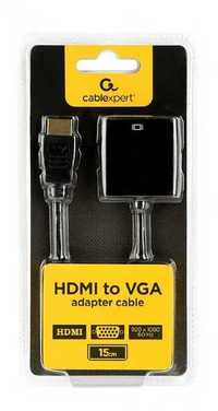 Adaptor/convertor semnal HDMI (digital)la VGA(analog),cu sunet,SIGILAT