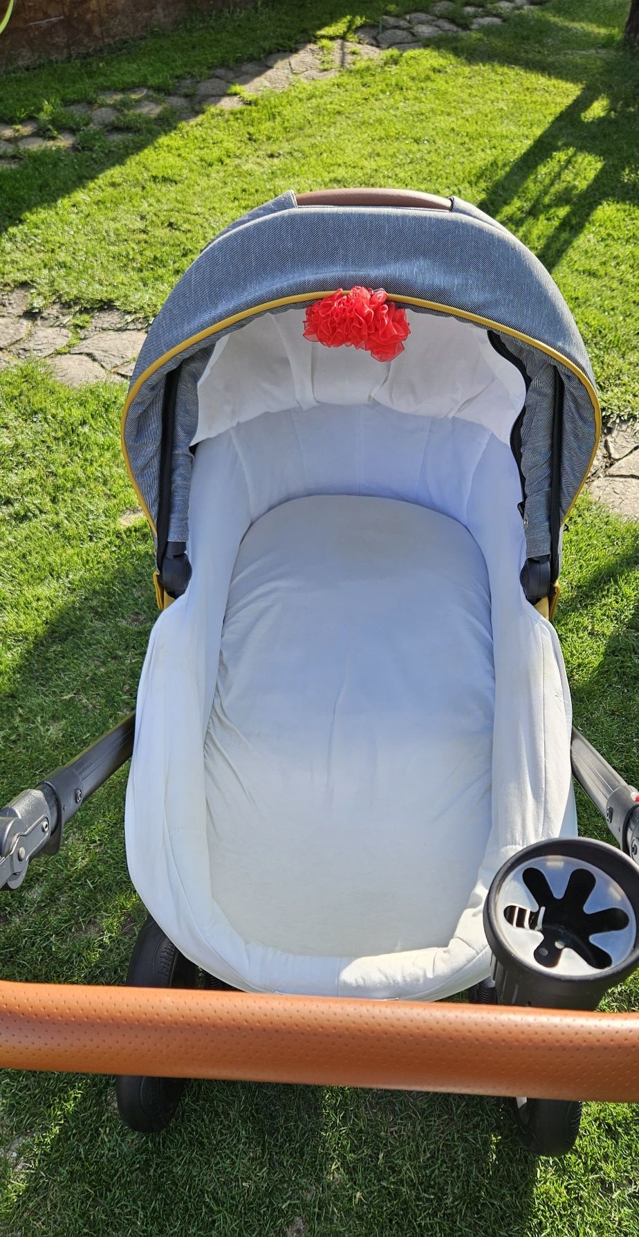 Vand Carucior 3in1  Krausman Nexxo Yellow