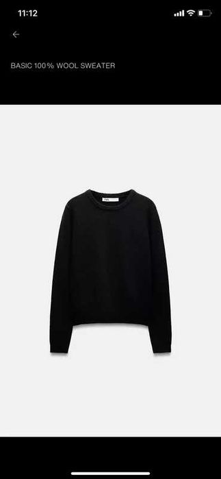 Pulover din lana Zara