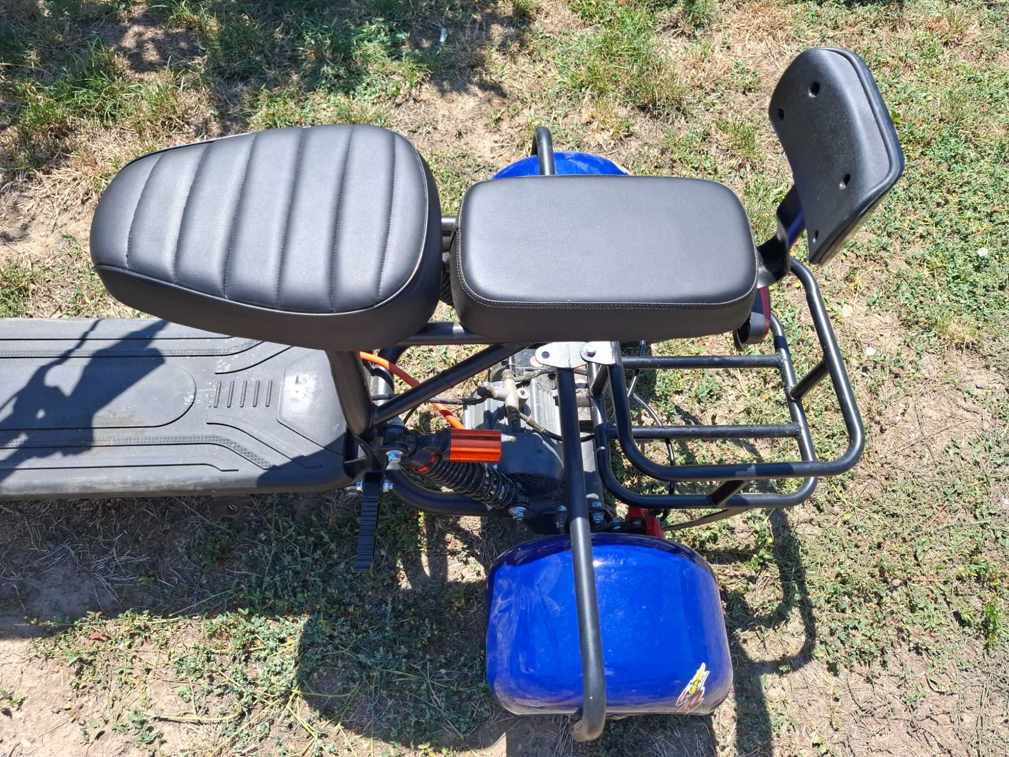 Електрическа триколка-чопър HARLEY 3000W - LIGHT BLUE
