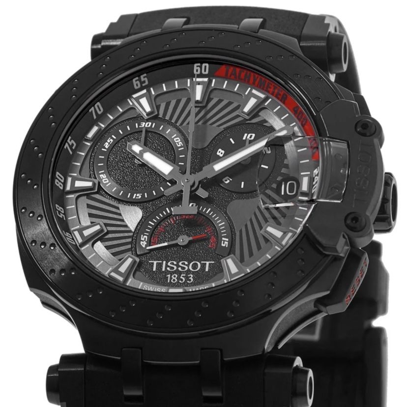 Оригинальные Tissot T-race новые кварцевые часы хронограф Швейцария