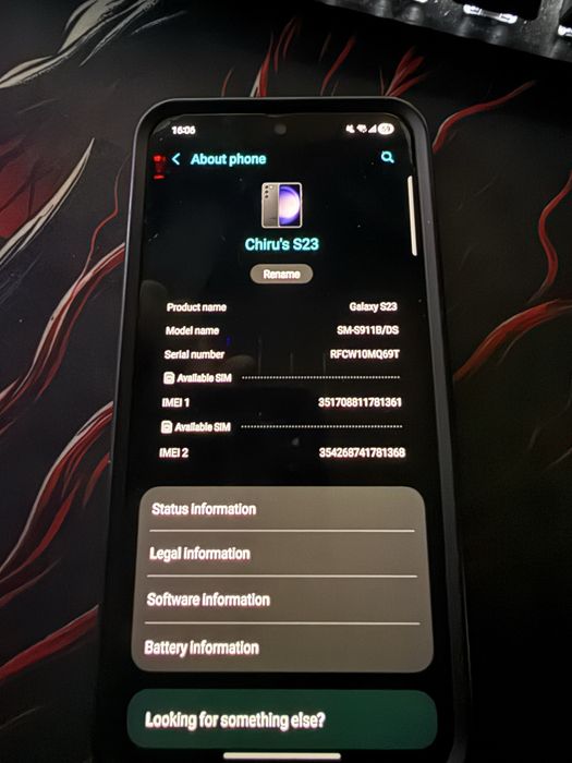 Samsung Galaxy S23 256 GB , Ca nou