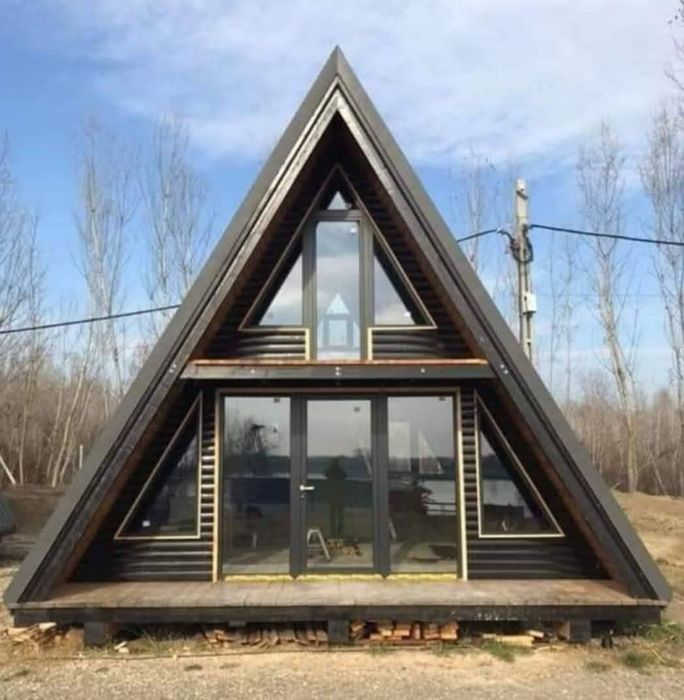 Realizăm la domiciliu cabane din structură de lemn