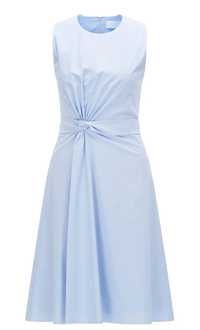 Boss Hugo Boss нова прелестна рокля в небесно синьо