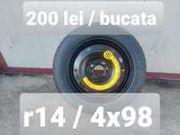 Roata rezerva SLIM/ FIAT /LANCIA / ALFA ROMEO / 4x98