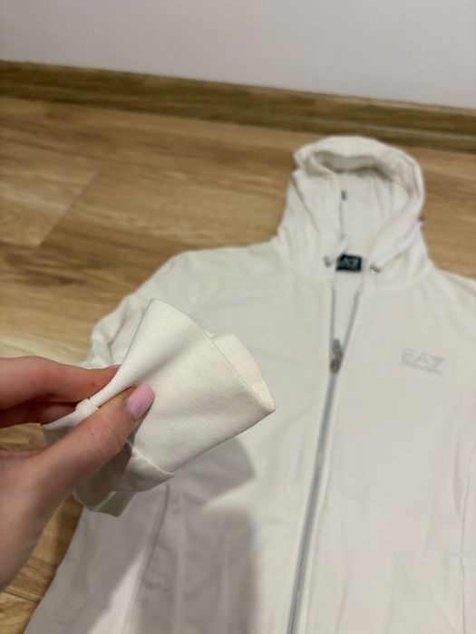 Hanorac Emporio Armani alb