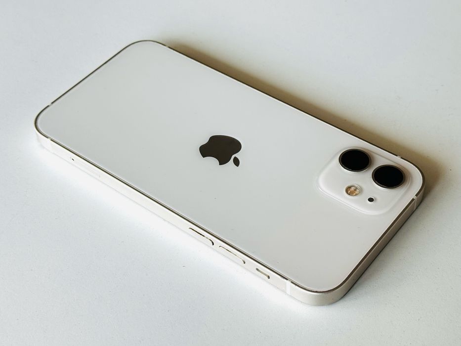 Iphone 12 128GB White 100% Батерия Гаранция 6 месеца