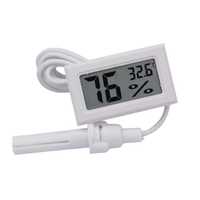 Цифровой термометр-гигрометр с ЖК-дисплеем, 1 м