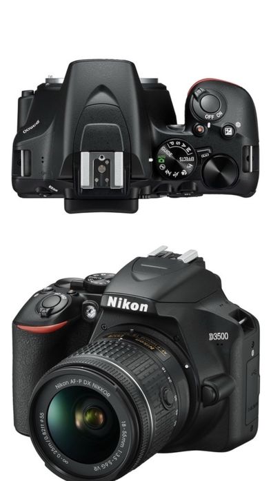 Продаю крутой профессиональный зеркальный фотоаппарат Nikon D3500