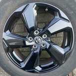 Jante 18 Toyota RAV4 black anvelope Hankook Bridgestone 225 60 18