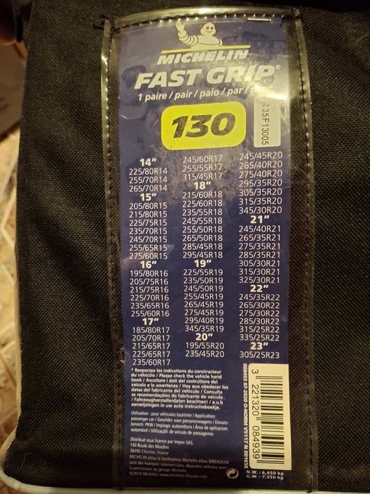 Вериги за сняг Michelin Fast Grip