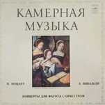 Грамофонна плоча - Моцарт и Вивалди - Камерна Музика - Mint качество