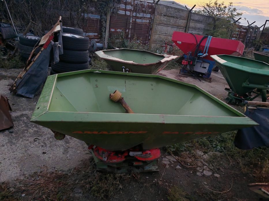 MIG împrăștiat Azot Amazone 600kg cu 2 talere