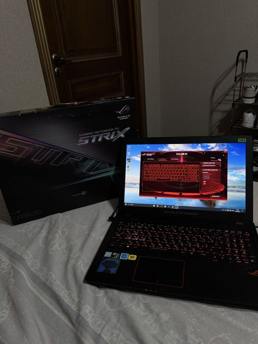 Игровой ноутбук Asus Rog Strix i7 gtx1050