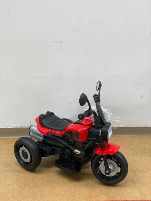 Motocicleta Tricicleta Copii Electrica Motor 6v Sunete Lumini Alb Rosu