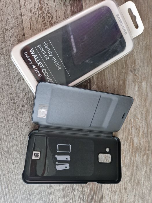 Husa Originala Flip cover Samsung Galaxy J6 2018 Flip cover noua!Activ