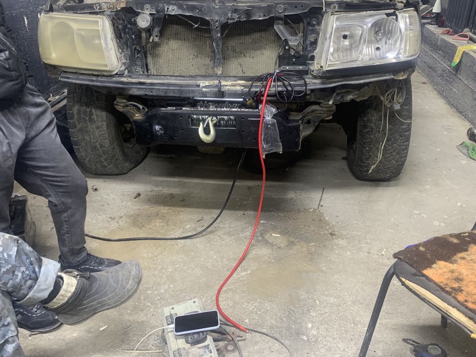 лебедка на крузак 100-105 lbs 1200