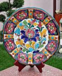 Farfurie din ceramică pictată manual
