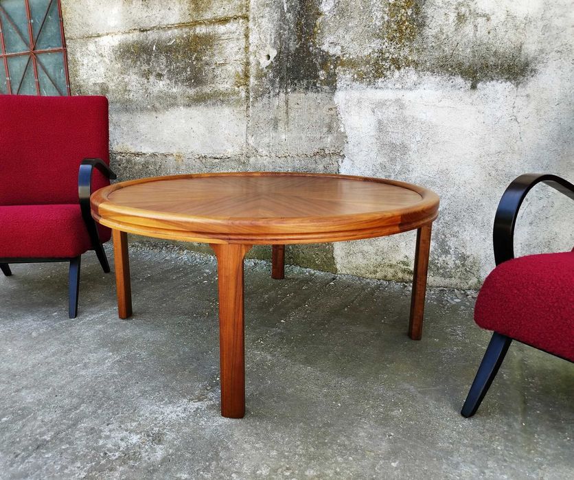 Masuta veche din lemn de tec, stil Mid Century Modern, Austria/Masa