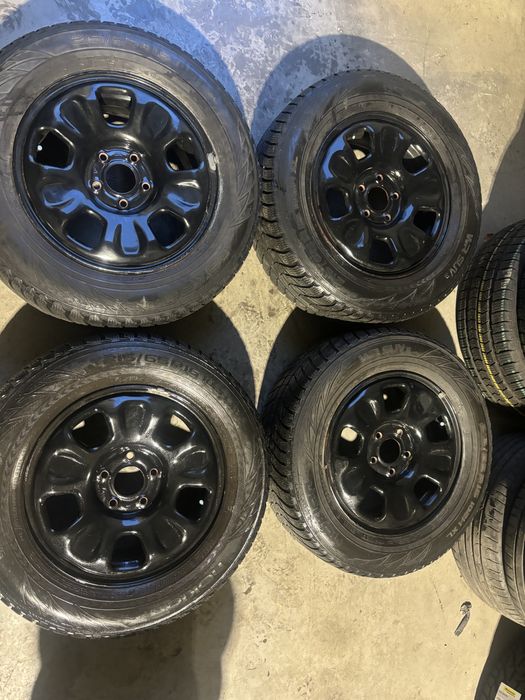 Jante R16 Duster tabla 5x114,3 215/65/16 iarna