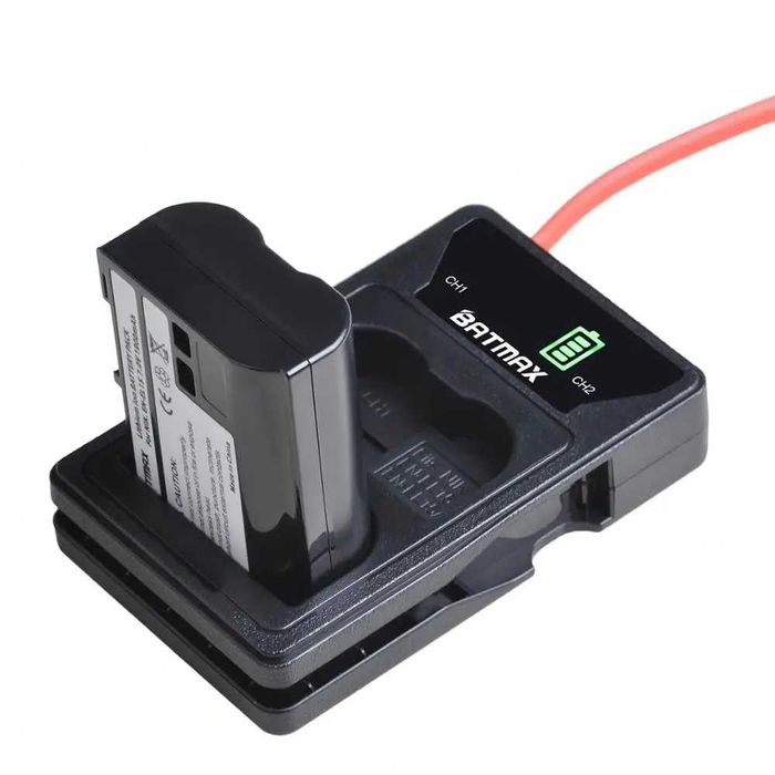 Set 2 acumulatori EN-EL15 + incarcator Nikon D750 D800 D810 D7100 V1