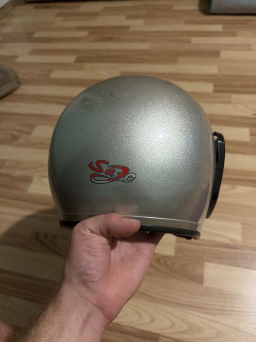 Casca moto FGN Demi Jet – vizieră mare, confortabilă și ușoară
