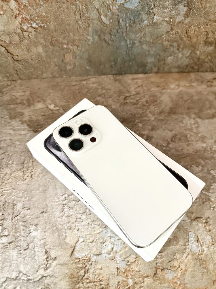 **ATS GSM**iPhone 15 pro 512Gb White / Baterie100% / Garantie