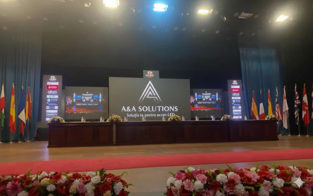 Inchiriere Ecran Led pentru Evenimente- Montaj, Schela si asistenta