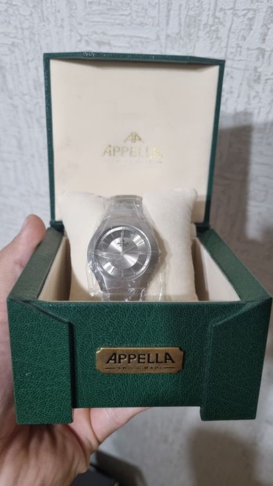 Новые оригинальные часы Apella, Швейцария