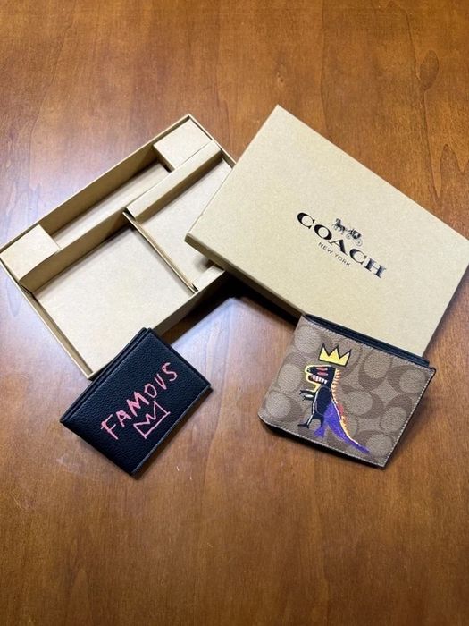 Set Portofel Coach + Portcard nou/new