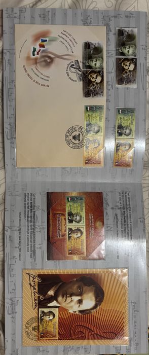 Produs filateric - Compozitori celebri Romania - Ungaria