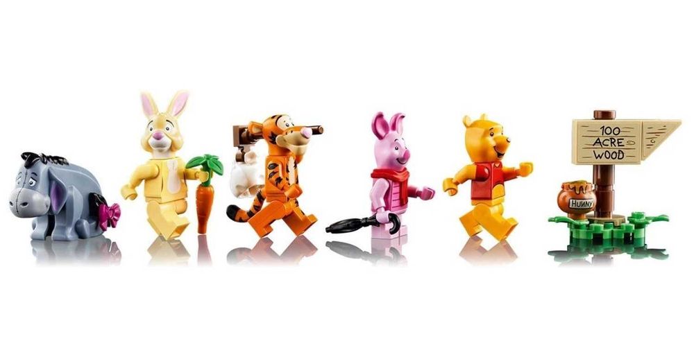 НОВ LEGO Ideas - Winnie the Pooh 21326 МЕЧО ПУХ
