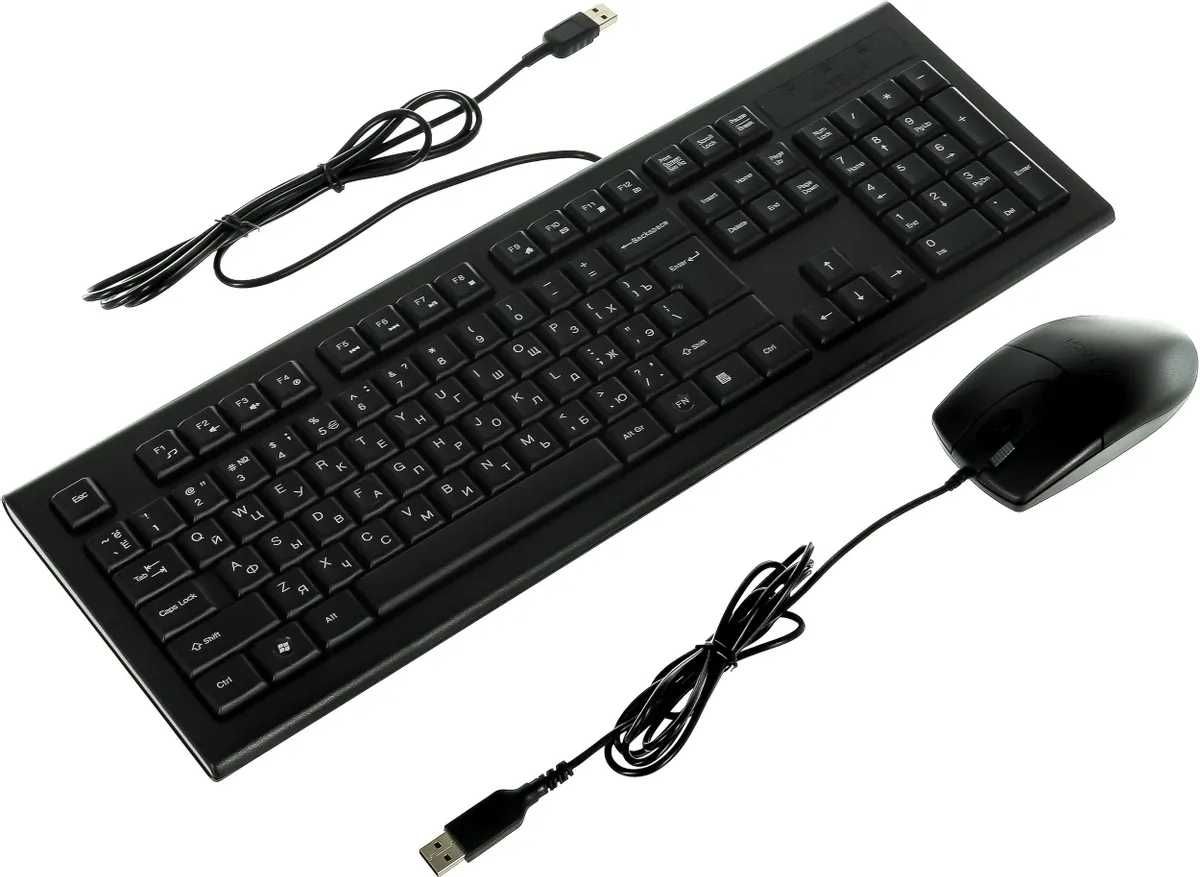 Проводная клавиатура A4TECH KR-8520D (WHITE, BLACK)