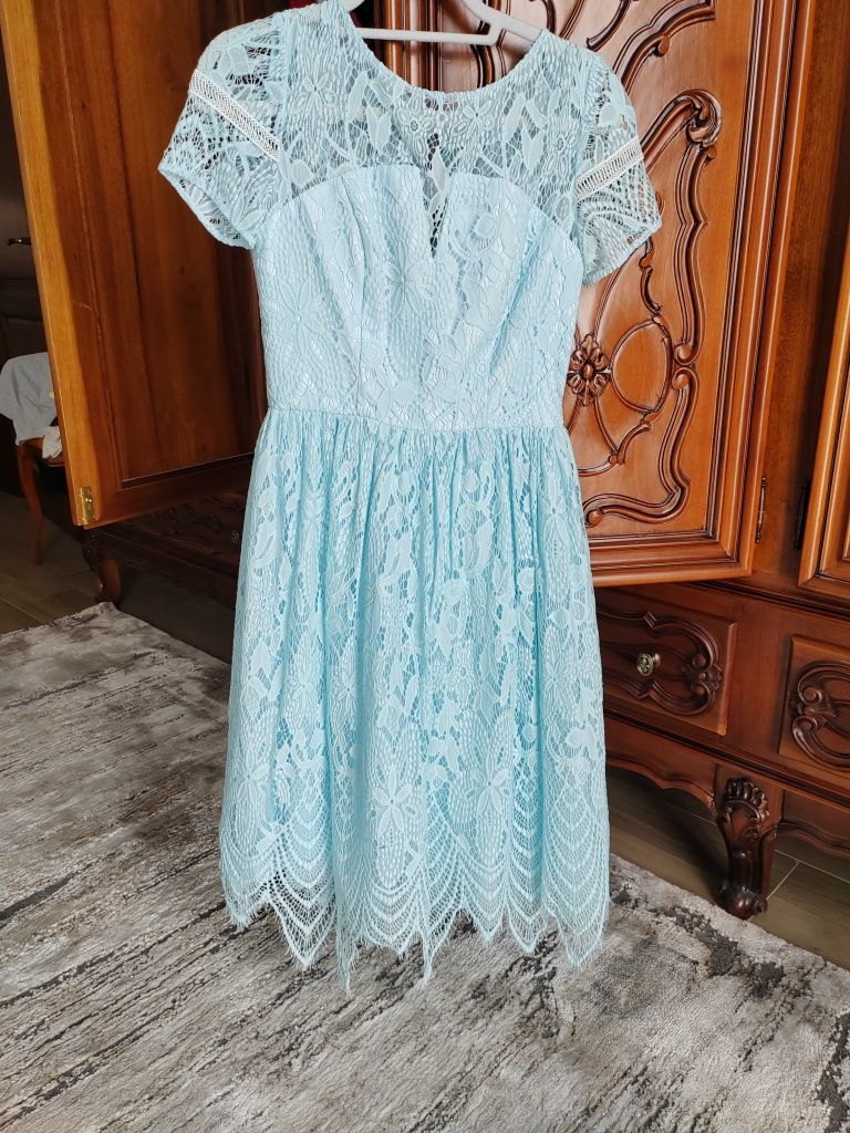 Rochie eleganta  baby blue