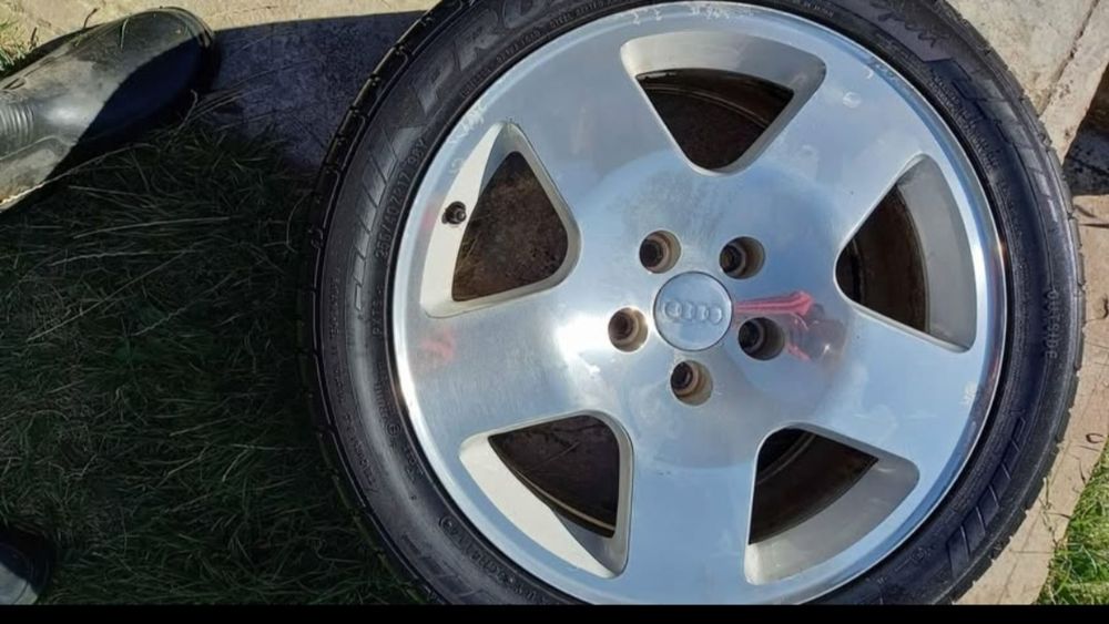 Vând jante cu anvelope de vară 255 40ZR17 98Y