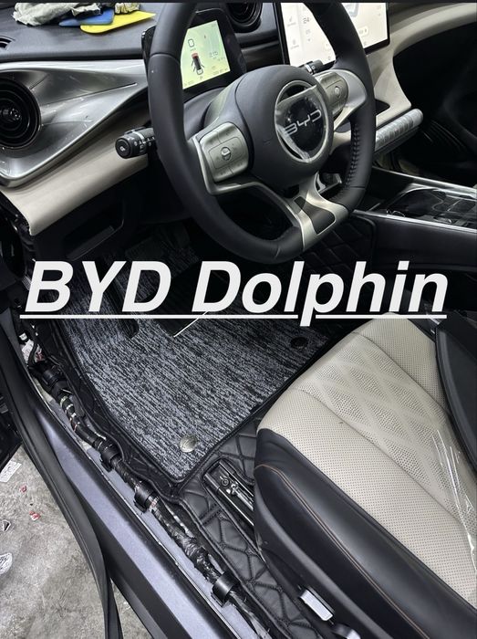 9D polik / коврики для Byd Dolphin