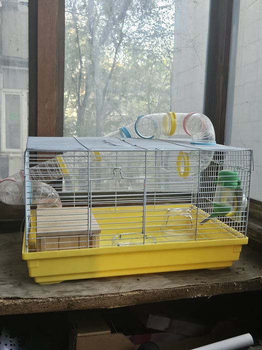 Клетка для хомяка 28см высота 47-48см ширина