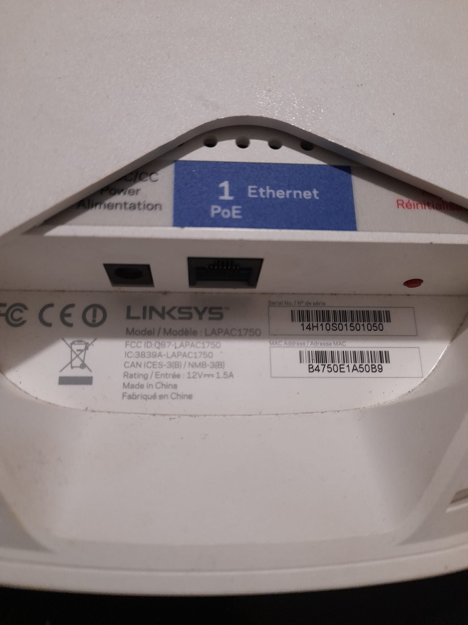 Router wireless linksys