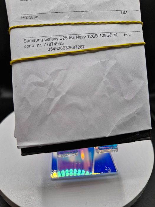 Samsung S25 NOU SIGILAT, Mem 128gb, Ram 8gb, Cod 86898