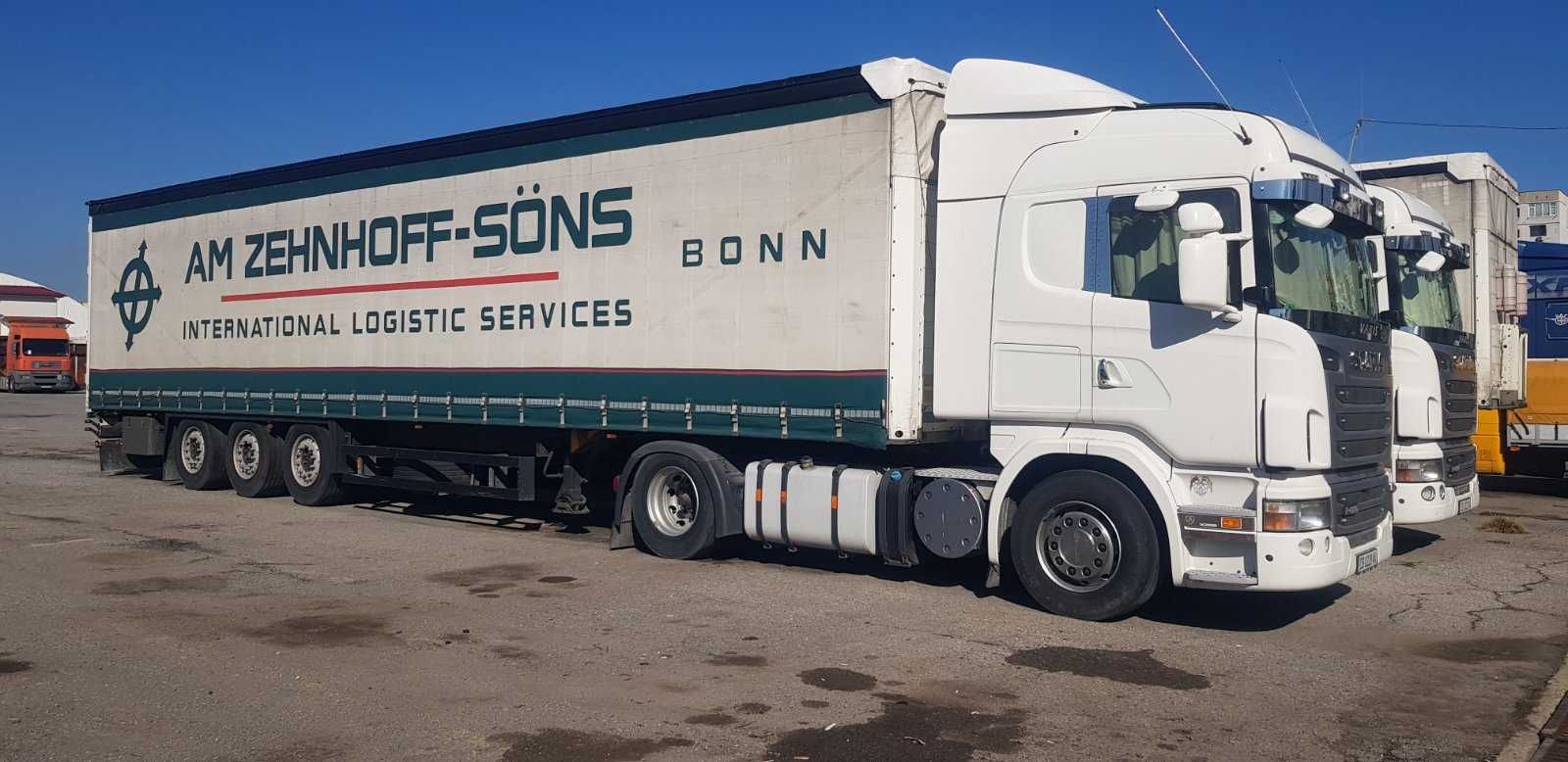 Продавам Scania R420 + полуремарке Schmitz