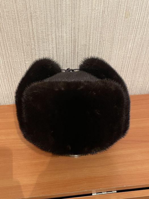 Норковая шапка ушанка