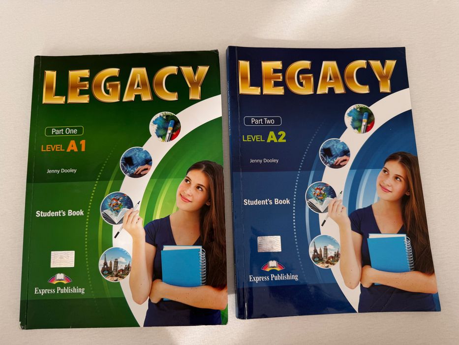 Учебници Legacy A1 and A2