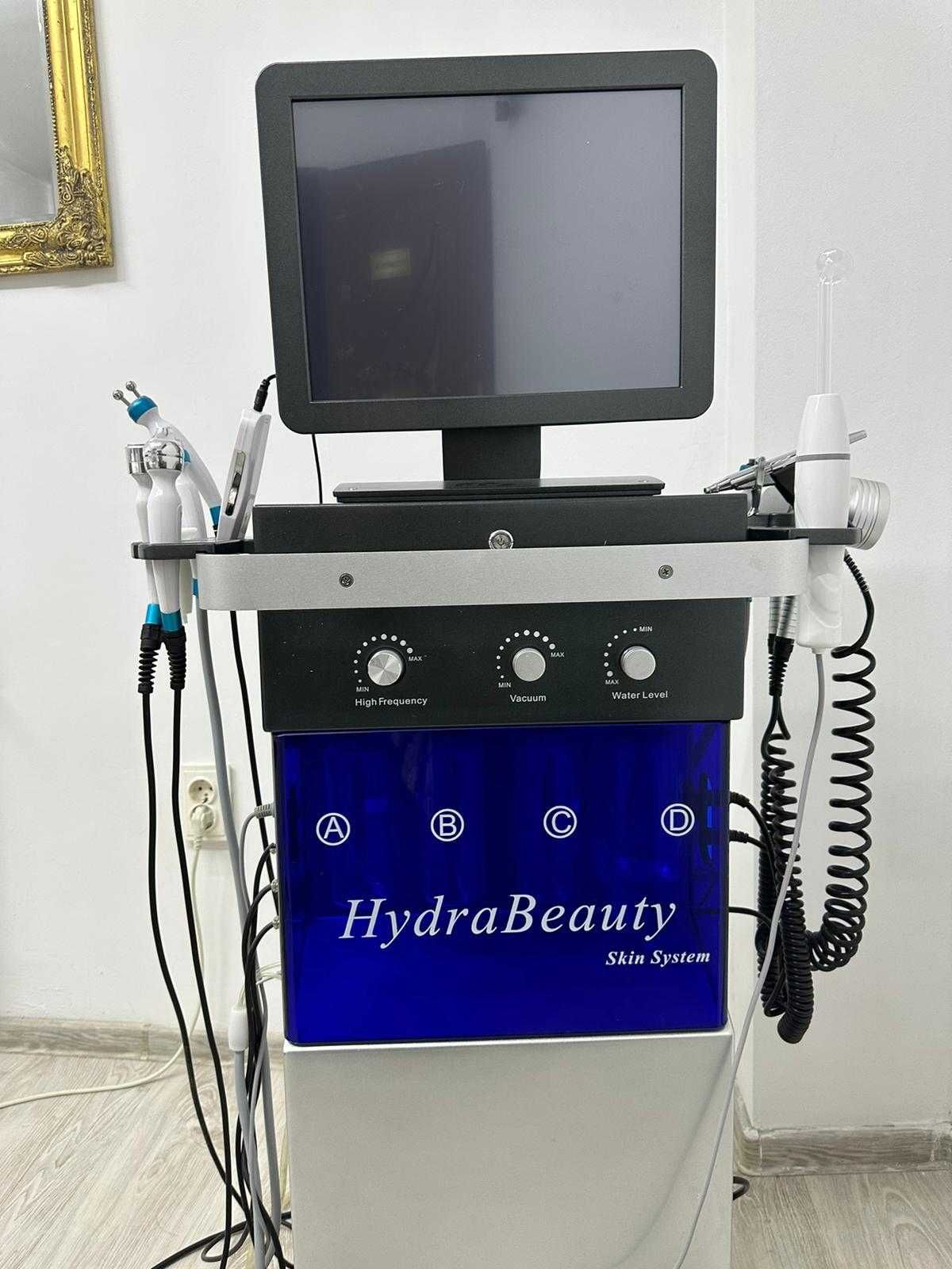 Hydrafacial 10 in 1. Multifunctional cosmetica. Tratament facial.