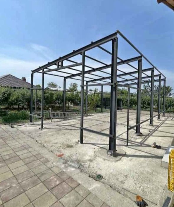Vând hală metalică 8x15 din profil IPE facem și alte dimensiuni la com