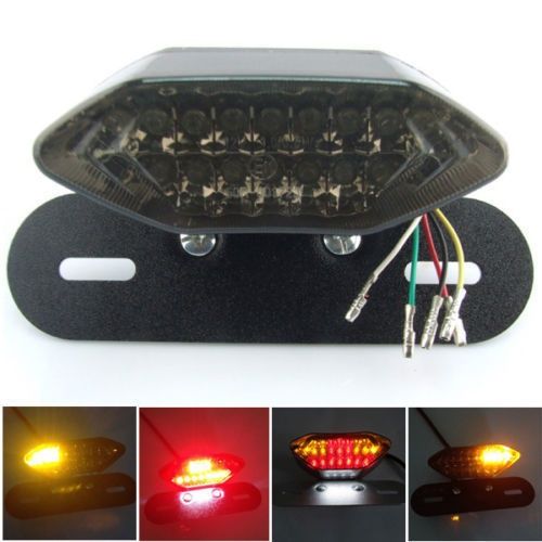 Stop moto motocicleta scuter ATV universal LED tripla semnalizari