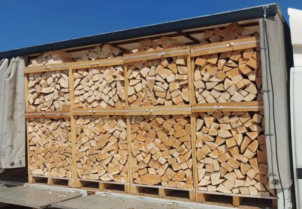 Lemne de foc fag paletizate